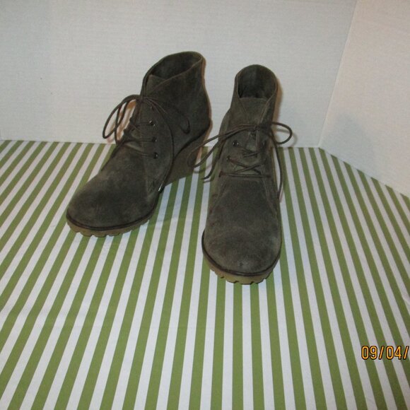 Skechers Suede Ankle Boots - Picture 2 of 13